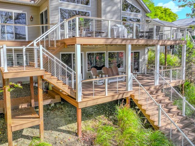 Deck Design in Roaming Shores Ohio